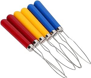 Durable Zipper Pull Assist Tool One‑Hand Button Tool, Zipper Button Hook, Grip Button Hook Helper for Home Tailoring