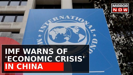 IMF Downgrades China's GDP Growth Forecast For 2023-24, Cites Real Estate Crisis