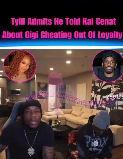 Evener Entertainment on Instagram: "Tylil reveals that KRich, the person who supposedly Gigi cheated on Kai with, admitted that him and Gigi were more than friends, saying that he told Kai because he is a great friend and not because he wanted a Birthday Gift in return. Subscribe To My YouTube: Evener Entertainment ✍🏾: FOLLOW MY BACKUP: @evenerentertainment2.0 #krich #tylil #kaicenat #gigi WE DONT CONDONE BULLYING OR VIOLENCE WE DONT CONDONE BULLYING OR VIOLENCE (B.C)"