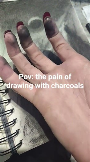The pain is real. #art