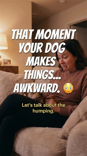 OnlyTails™ | AI Powered Pet Care on Instagram: "🛑 STOP making it weird! (Read caption for the science) Think your dog is trying to "dominate" you? Think again. ❌ Mounting is a normal (albeit annoying) canine behavior, and it’s rarely sexual or about status. It’s what behaviorists call a "Displacement Behavior." Think of it like a toddler throwing a tantrum when they are overtired. Your dog has so much energy or emotion (excitement/anxiety) that it physically spills over because they don't know 