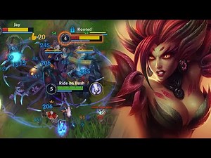 Wild Rift Zyra Support Gameplay in Season 15 (Build & Runes)