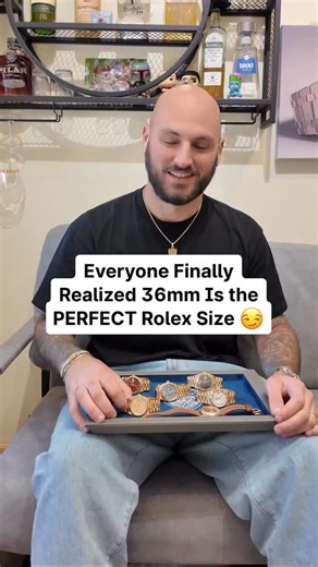 Aletto Jewelers on Instagram: "We called the 36mm wave before anyone listened. Now every collector wants the exact models we stocked. #rolexcollecting #vintagewatches #watchtrends"