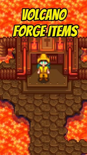 Top 5 Volcano Forge Items in Ginger Island Stardew Valley #stardewvalley #shorts #games