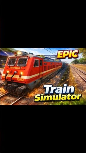 Indian Train Simulator Race 🚆🔥 | High Speed Train Gameplay | Realistic Train Driving