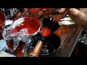 How Urushi lacquerware reach their perfection with Uwanuri (上塗り)