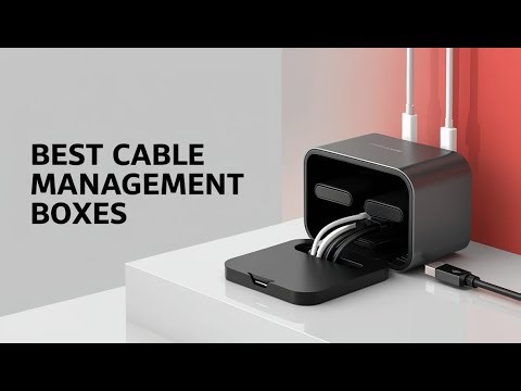 5 Best Cable Management Boxes for a Tidy Home & Office