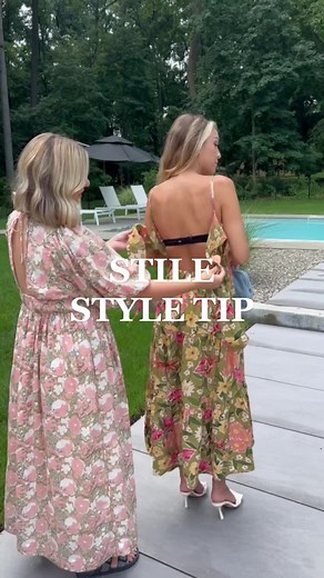 for the girlies who can’t go braless this summer - how to hide your bra with a back tie ✨ #styletip #styletipsforwomen #howtostyle #backlessdresshack #tiebackdress #stylehack #stilebyperlei