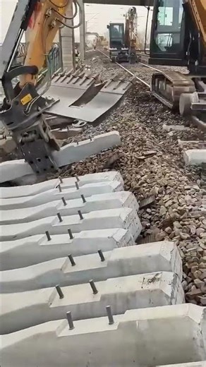 Railway Sleeper Replacer Full Sleeper Replacement Process! Step-by-Step On-Site Demonstration