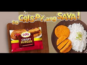 CDO Crispy Burger #SoCrispyAngSaya