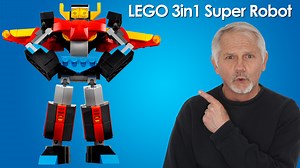 Watch LEGO Creator 3in1 Robot Building Kit Features and Unboxing on Amazon Live