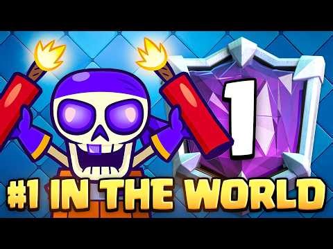 I Am #1 in the World in Clash Royale! 🏆