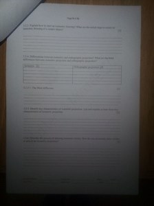 3.2.3. Explain how to start an isometric drawing? What are the ... | Filo