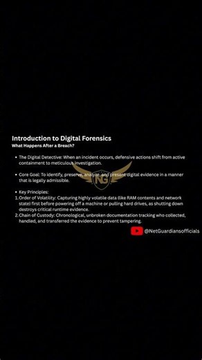 Digital Forensics Explained in 60 Seconds! #shorts #cybersecurity
