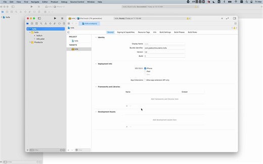 iOS Framework 创建