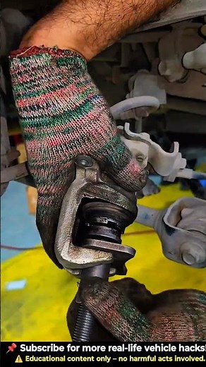 Honda Accord Rear Caliper Piston Press 🔧 | Easy Brake Pad Install Trick! 🚗💨 | The Make