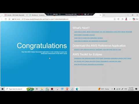 AWS Cloud Foundations Activity | AWS Elastic Beanstalk Deployment | Hands-on Demo