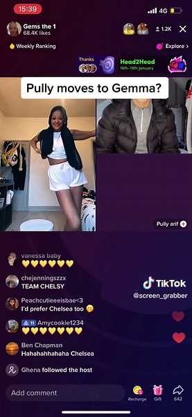@gemzeenobaby @gemmathequeen4 @pullyarif @bouncerplaydirty @Tyrone #loversandfriends #loveatfirstsight #crazygem #fishygang @Hun Sisley 🤍 #tiktokpoll