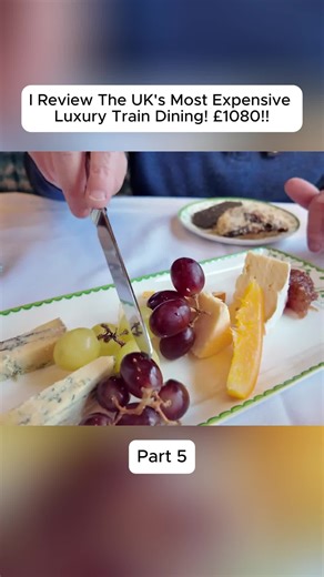 Experience The UK's Most Expensive Luxury Train Dining