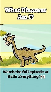 What Dinosaur Am I? | Animals Turn Into Dinosaurs #dinosaur #animals #animation