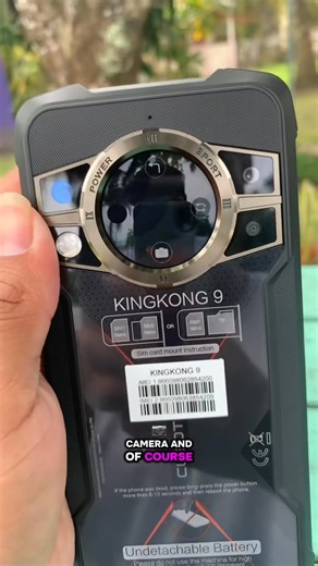 Cubot Kingkong 9 (New in stock) ✅ 256GN ROM ✅ 24GB RAM ✅ Back Screen LCD Display ✅ Fingerprint 🫆 sensor ✅ Dual sim slot Purchase now ‼️ | Digimart