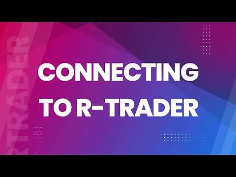 Connecting To RTrader Pro & Setting up the account | OneUp Trader