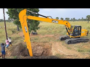 Purchasing My New JCB 245 LR Excavator First time Well digging work and Performance | Jcb video