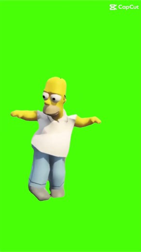 Homer dancing to black knife and the chase