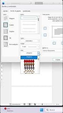 Aprende a aplicar diferentes bordes a un documento en MS. Word. #word #tutorial #atajosdeteclado