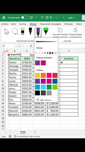 1M views · 20K reactions | Truco Excel con Gráficos #Excel #office #tutorial | Yerrihz | Facebook