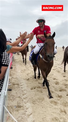 5K views · 64 reactions | The 2024 Gold Coast Magic Millions Carnival kicked off with the annual beach gallop  Thankfully, there were no escapees this year  | Racing.com | Facebook