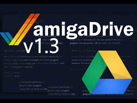 Amiga Cloud Storage! amigaDrive v1.3 Setup Guide - Google Drive on Amiga 1200 / PiStorm / WinUAE