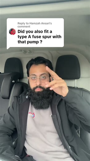 ❓Do you need a Type A fuse spur for a pump? 🔧