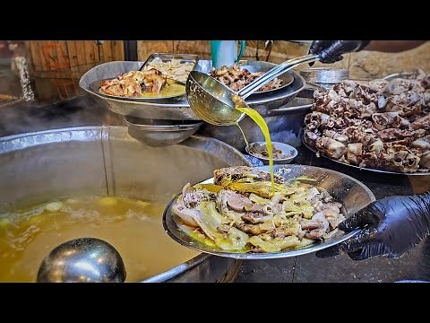Preparing Pacha in Baghdad | Iraqi food