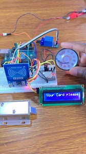 7.3K views · 42 reactions | DIY Door Lock control with Arduino using RFID & DFplayer Mini #arduino #engineering #electronics #arduinoproject #electricalengineer #arduinobeginner #programming #uploadideaswithitamar | Cool Circuits | Facebook