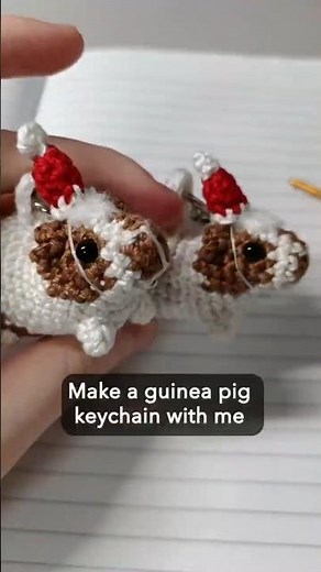 Crochet Christmas gifts with me part 1 | CROCHET guinea pig | #crochet