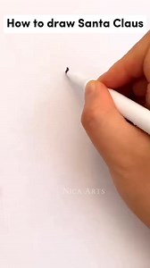 How to draw santa claus #artwork #drawingideas #fbreelsvideo #fbreels | Monica Aguilar