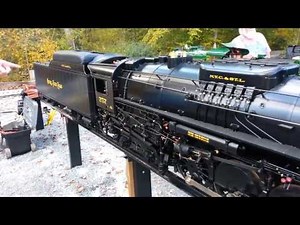 Large Scale Live Steam Berkshire Locomotive