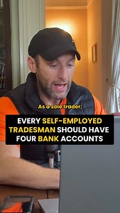 Stop running your business from one bank account If you are a sole trader, this is the account setup I recommend: ✅ Trading Account – where all income lands and expenses get paid ✅ Wages Account – pay yourself here so you know what’s really yours ✅ Tax Account – must allow direct debits so Revenue can collect what’s due ✅ Savings Account – to build a safety net or invest back into the business Technically you can get by with one account. An accountant might even say that is fine. But if you want