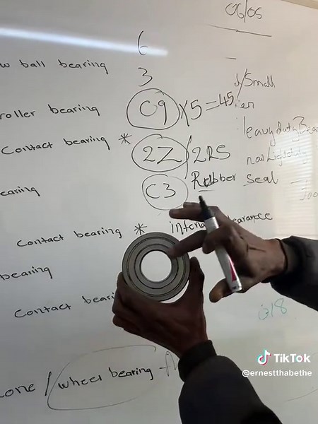 Bearing sizes #fyp #bearings #fitter #artisan #mechanical