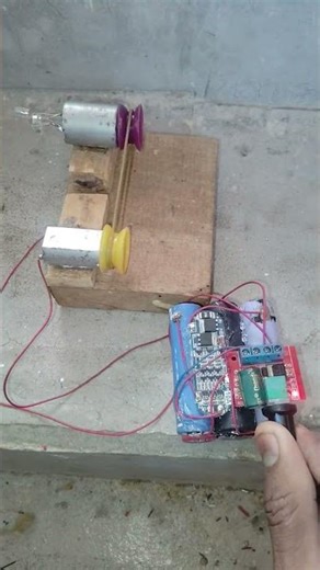 #Mini Generator #Dc motor project