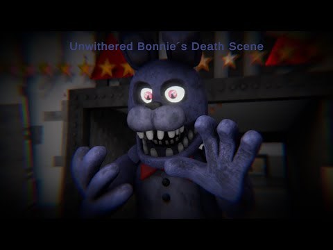 (Unity) Unwithered Bonnie Death Scene - Short Animation