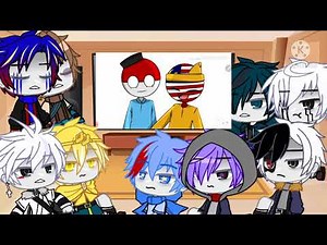 Sans Au React To Countryhumans // New character//#Darkwinesreaction