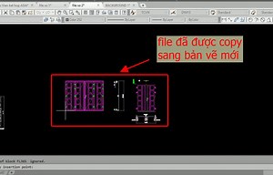 Copy từ bản vẽ này sang bản vẽ khác trong cad nhanh và hiệu quả