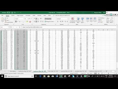 Cleaning non-numerical data using Excel