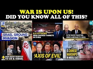 WAR IS UPON US! DID YOU KNOW ALL OF THIS?