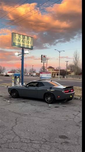 🌅. #scatpack #challenger #fyp #cars #392