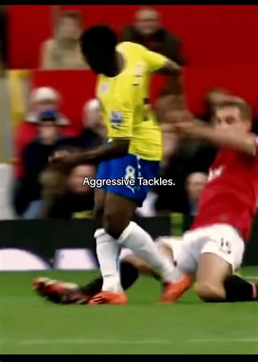 Aggressive tackles ☠️☠️☠️ pt.12 #footballtiktok #soccer #goviral #fifa #CapCut