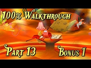 Disney's The Little Mermaid II (PS1) 100% Walkthrough - Part 13 - Sebastian's Orchestra (Bonus 1/3)