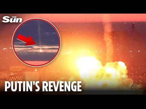 Ruthless Putin blasts Kyiv with nuclear-capable ballistic missiles as Nato scrambles warplanes